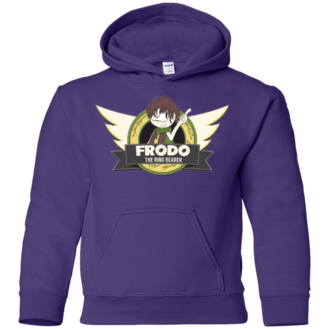 Sweatshirts Purple / YS The Ring Bearer Youth Hoodie