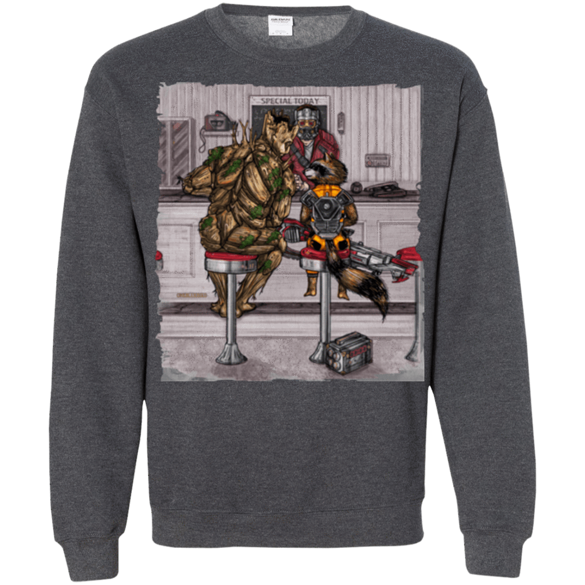 Sweatshirts Dark Heather / Small The Runaways Crewneck Sweatshirt