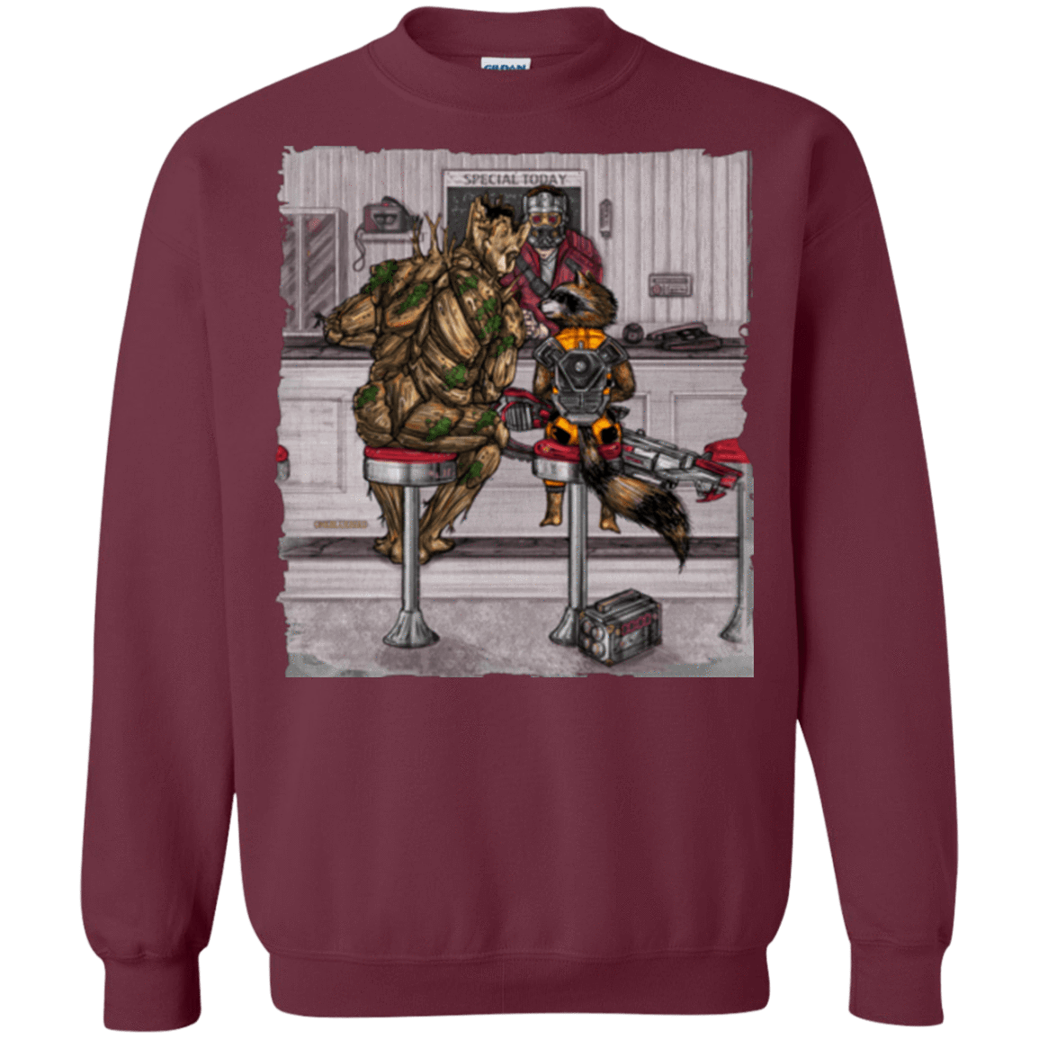 Sweatshirts Maroon / Small The Runaways Crewneck Sweatshirt