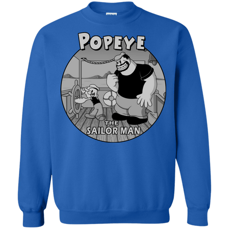 Sweatshirts Royal / S The Sailor Man Crewneck Sweatshirt
