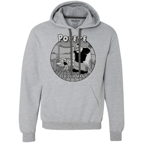 Sweatshirts Sport Grey / S The Sailor Man Premium Fleece Hoodie