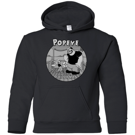 Sweatshirts Black / YS The Sailor Man Youth Hoodie