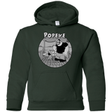 Sweatshirts Forest Green / YS The Sailor Man Youth Hoodie