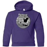 Sweatshirts Purple / YS The Sailor Man Youth Hoodie
