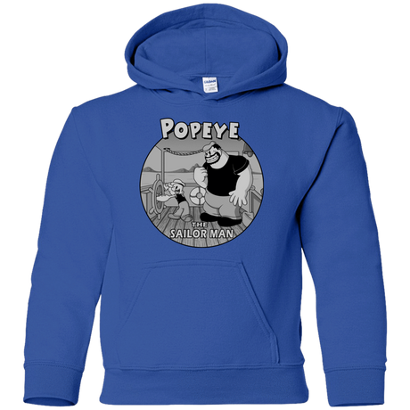 Sweatshirts Royal / YS The Sailor Man Youth Hoodie