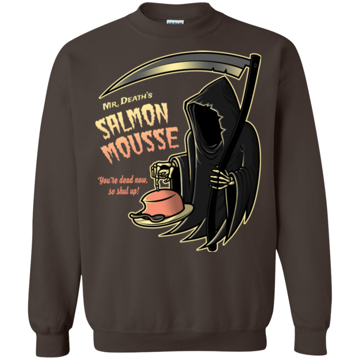Sweatshirts Dark Chocolate / Small The Salmon Mousse Crewneck Sweatshirt