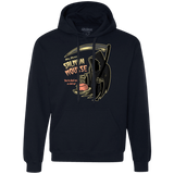 Sweatshirts Navy / Small The Salmon Mousse Premium Fleece Hoodie