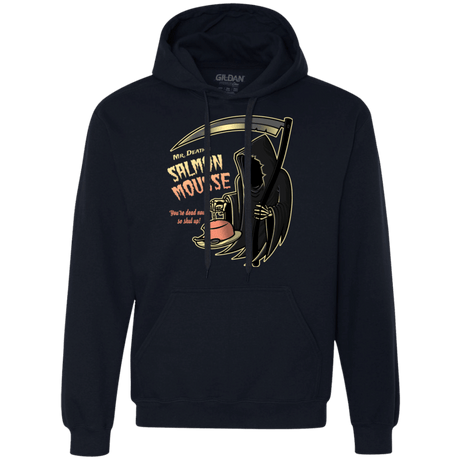 Sweatshirts Navy / Small The Salmon Mousse Premium Fleece Hoodie