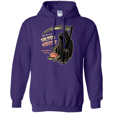 Sweatshirts Purple / Small The Salmon Mousse Pullover Hoodie