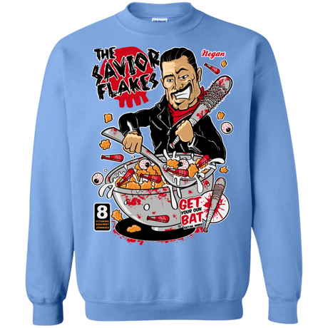 Sweatshirts Carolina Blue / S The Savior Flakes Crewneck Sweatshirt