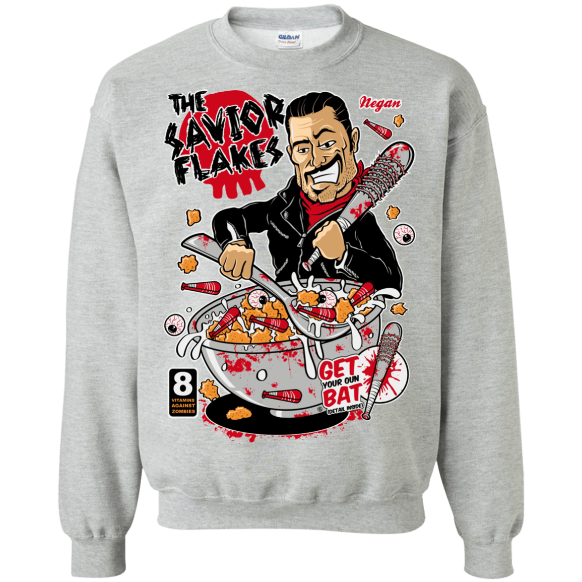 Sweatshirts Sport Grey / S The Savior Flakes Crewneck Sweatshirt