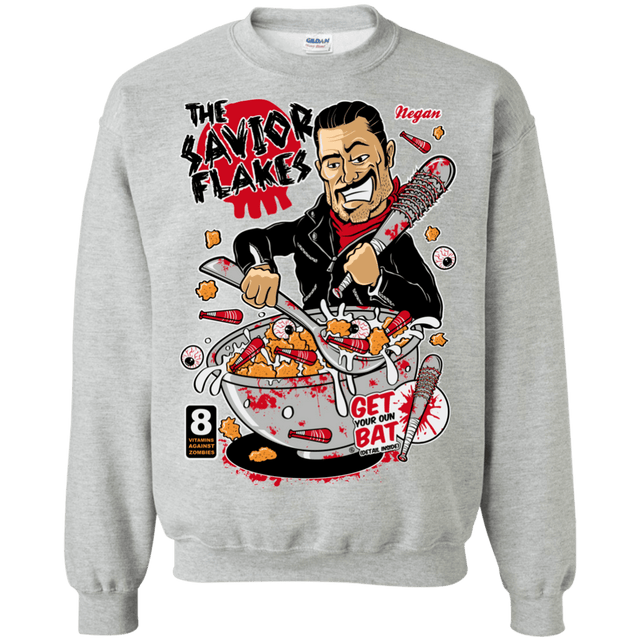 Sweatshirts Sport Grey / S The Savior Flakes Crewneck Sweatshirt