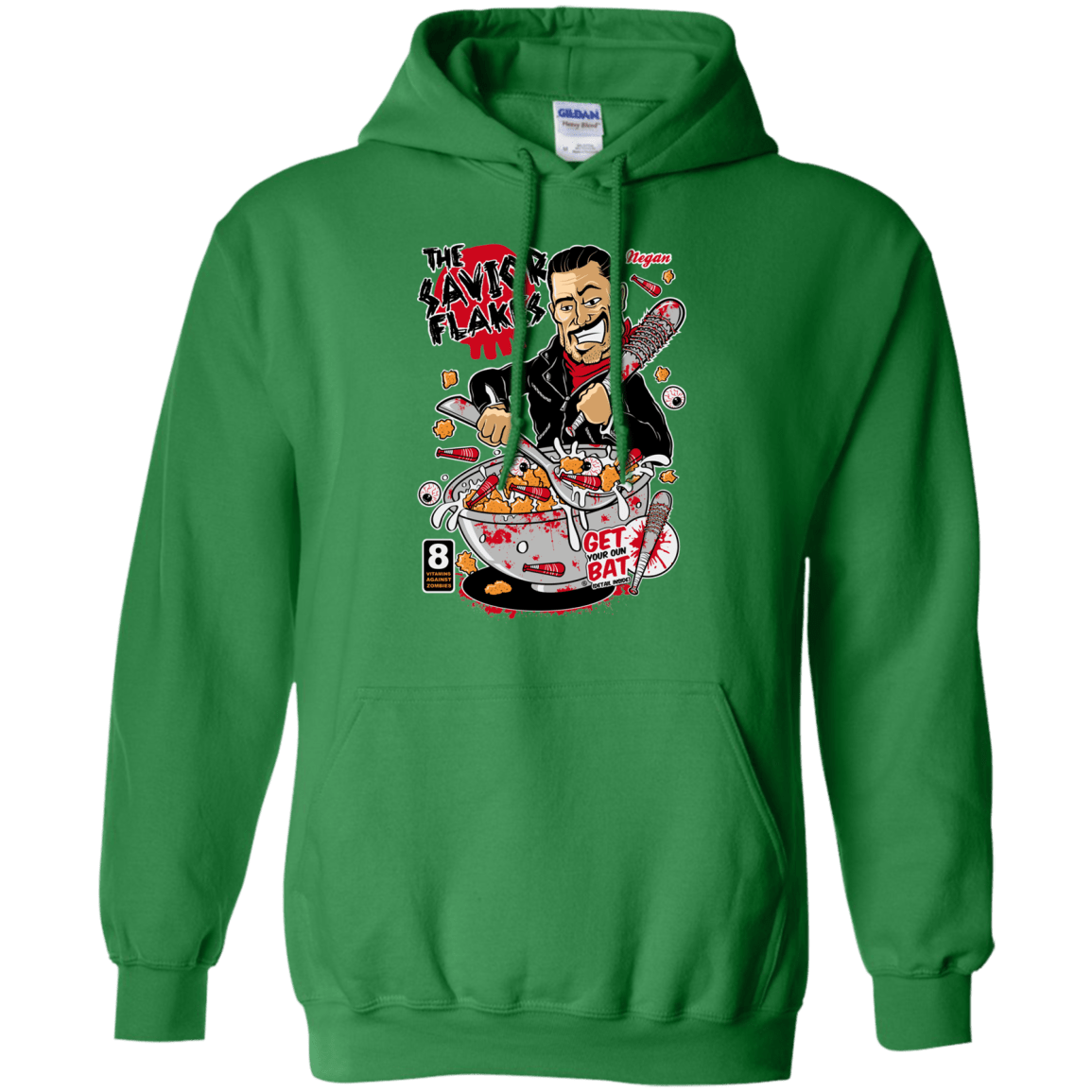 Sweatshirts Irish Green / S The Savior Flakes Pullover Hoodie