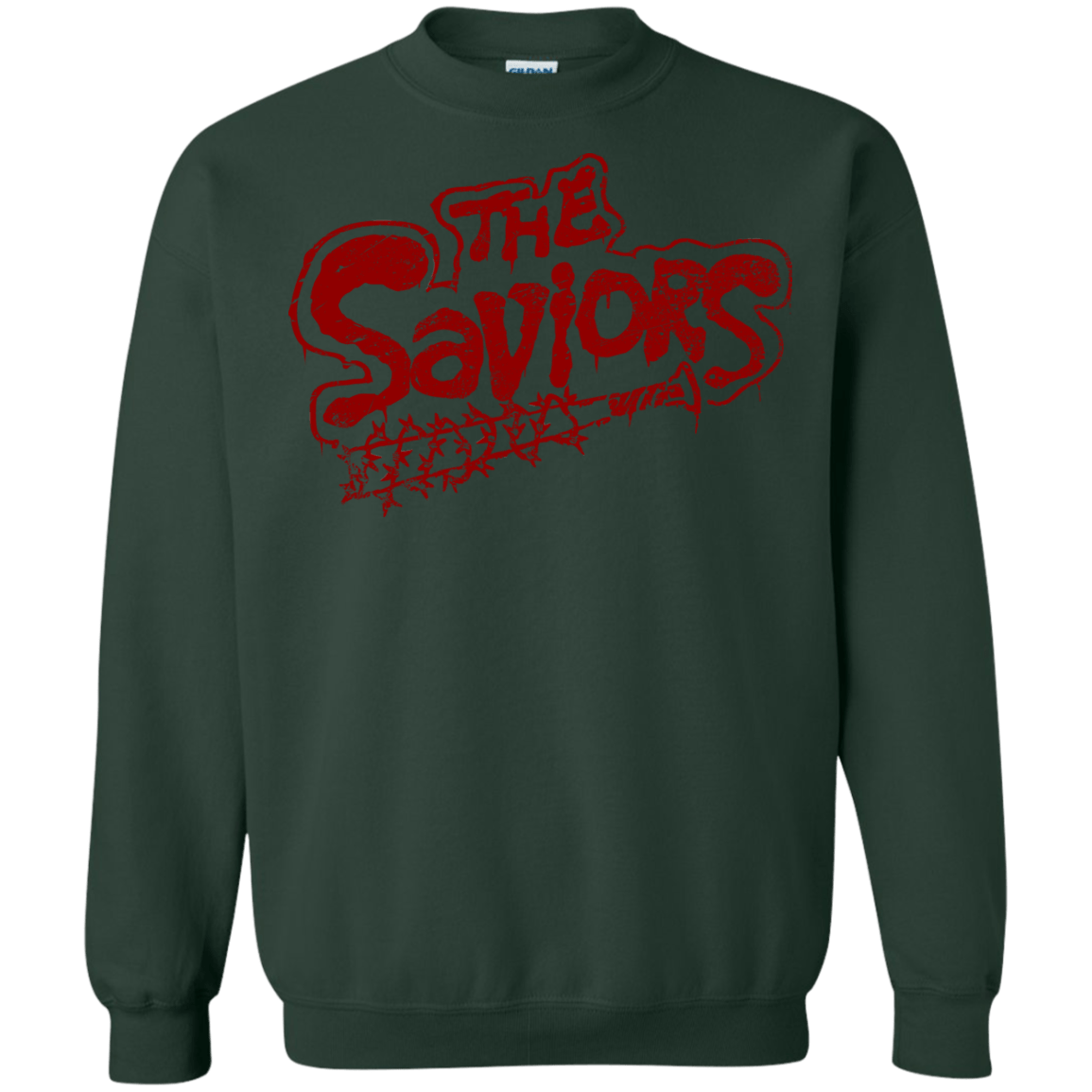 Sweatshirts Forest Green / Small The Saviors Crewneck Sweatshirt