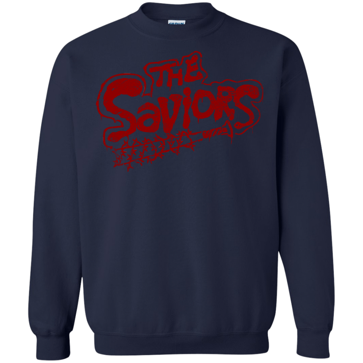 Sweatshirts Navy / Small The Saviors Crewneck Sweatshirt