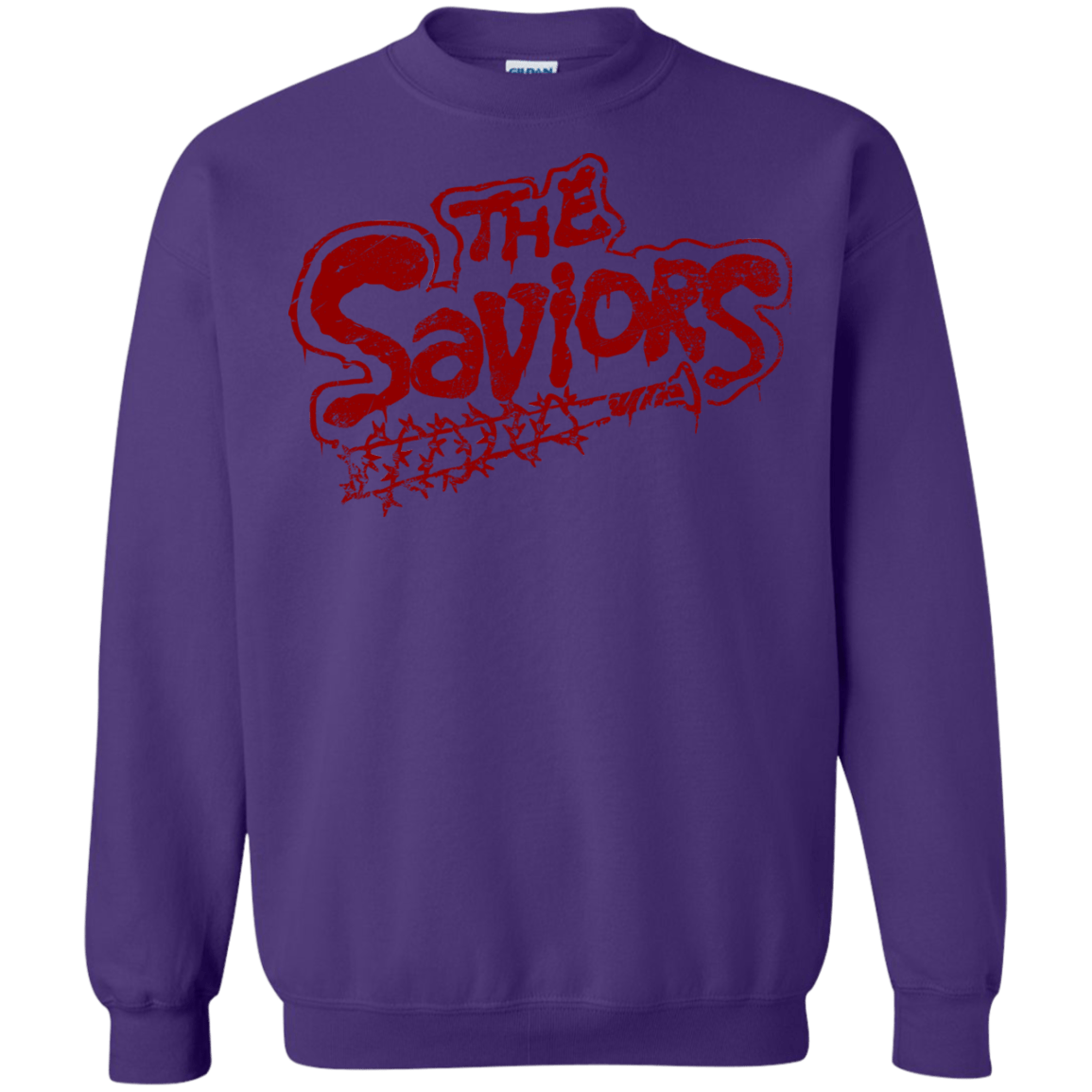 Sweatshirts Purple / Small The Saviors Crewneck Sweatshirt