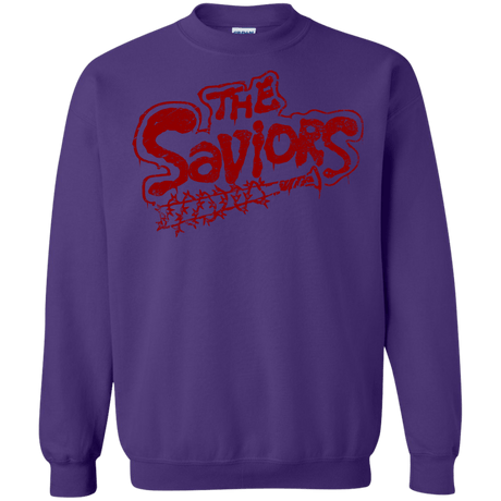 Sweatshirts Purple / Small The Saviors Crewneck Sweatshirt