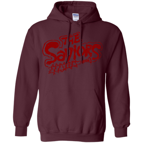 Sweatshirts Maroon / Small The Saviors Pullover Hoodie