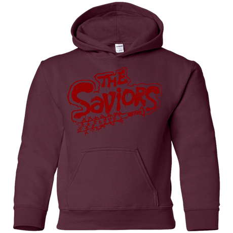 Sweatshirts Maroon / YS The Saviors Youth Hoodie