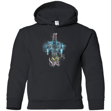 Sweatshirts Black / YS The Shiniest Spaceship Youth Hoodie