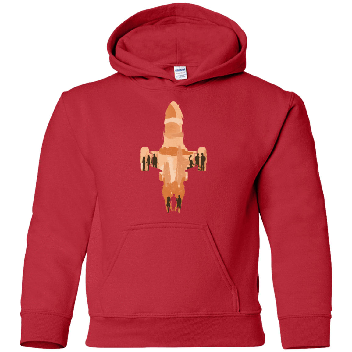 Sweatshirts Red / YS The Shiny Ship Youth Hoodie