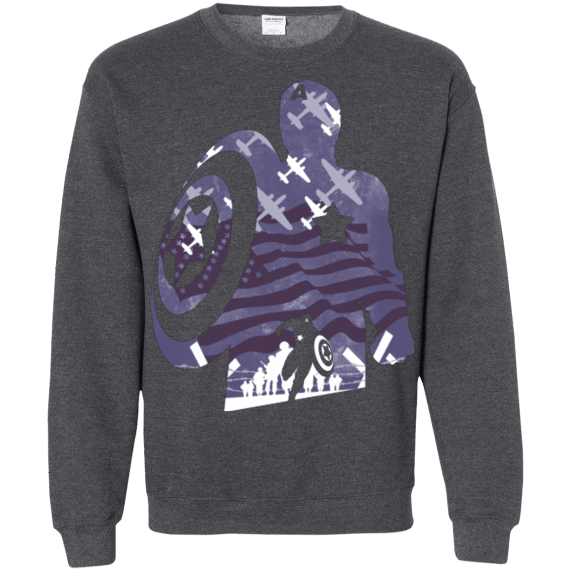 Sweatshirts Dark Heather / Small The Soldier Crewneck Sweatshirt