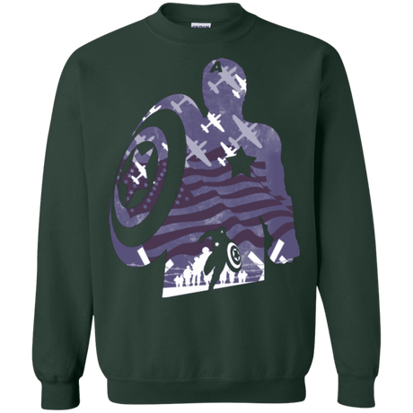 Sweatshirts Forest Green / Small The Soldier Crewneck Sweatshirt