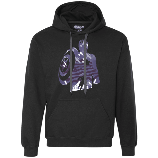 Sweatshirts Black / Small The Soldier Premium Fleece Hoodie