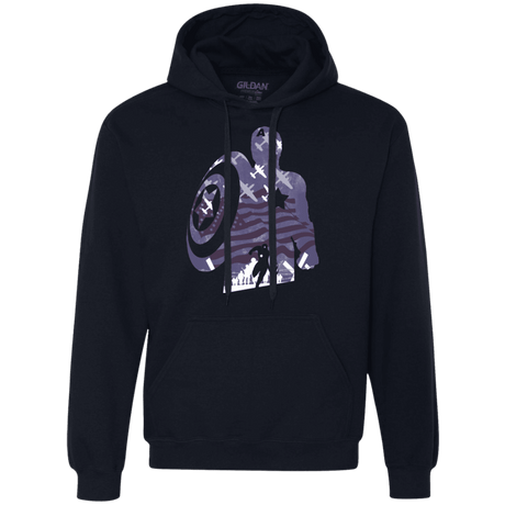 Sweatshirts Navy / Small The Soldier Premium Fleece Hoodie