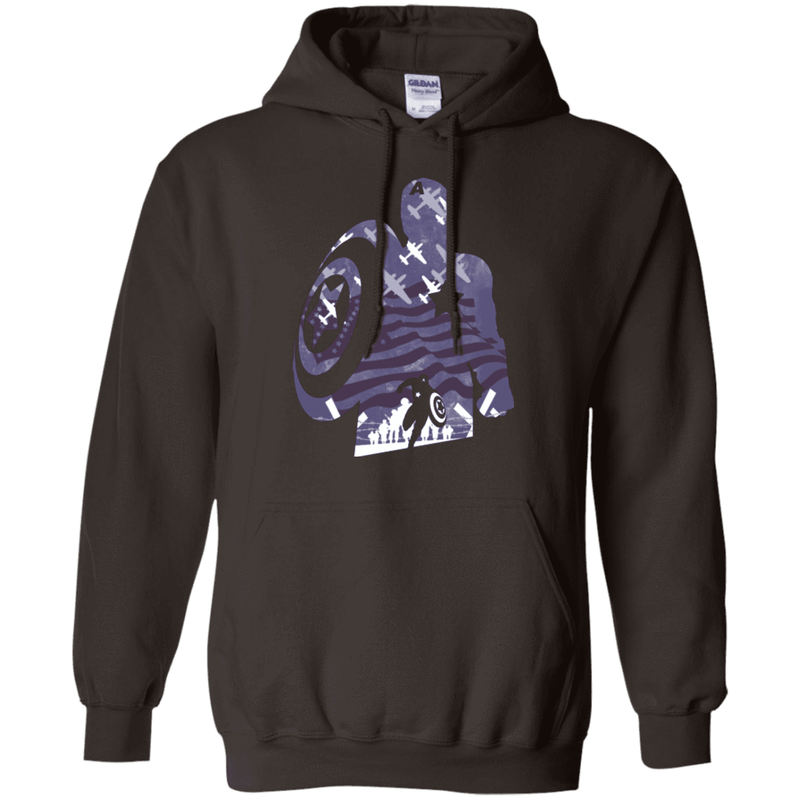 Sweatshirts Dark Chocolate / Small The Soldier Pullover Hoodie