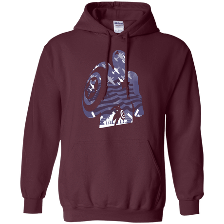 Sweatshirts Maroon / Small The Soldier Pullover Hoodie