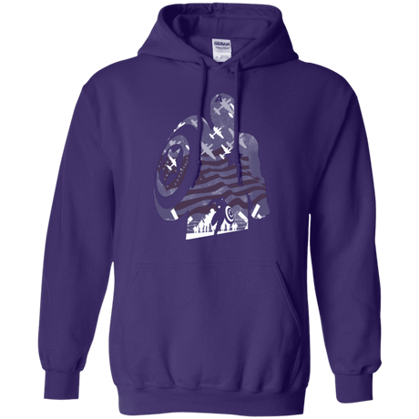 Sweatshirts Purple / Small The Soldier Pullover Hoodie