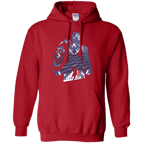 Sweatshirts Red / Small The Soldier Pullover Hoodie