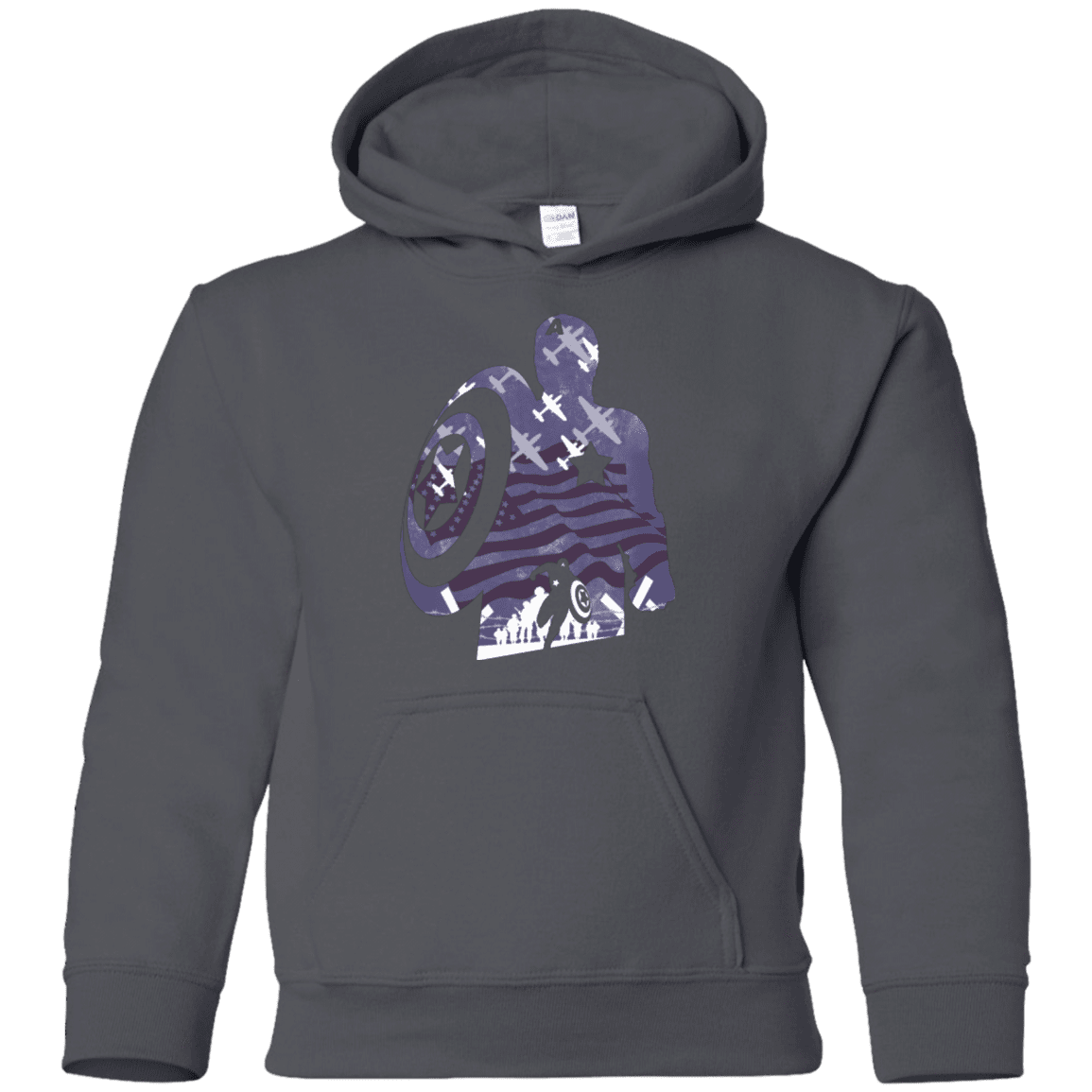 Sweatshirts Charcoal / YS The Soldier Youth Hoodie