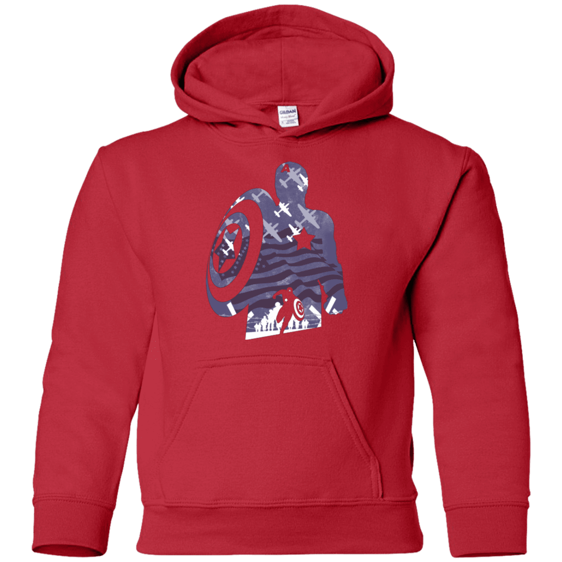 Sweatshirts Red / YS The Soldier Youth Hoodie