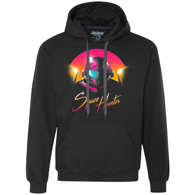 Sweatshirts Black / S The Space Hunter Premium Fleece Hoodie