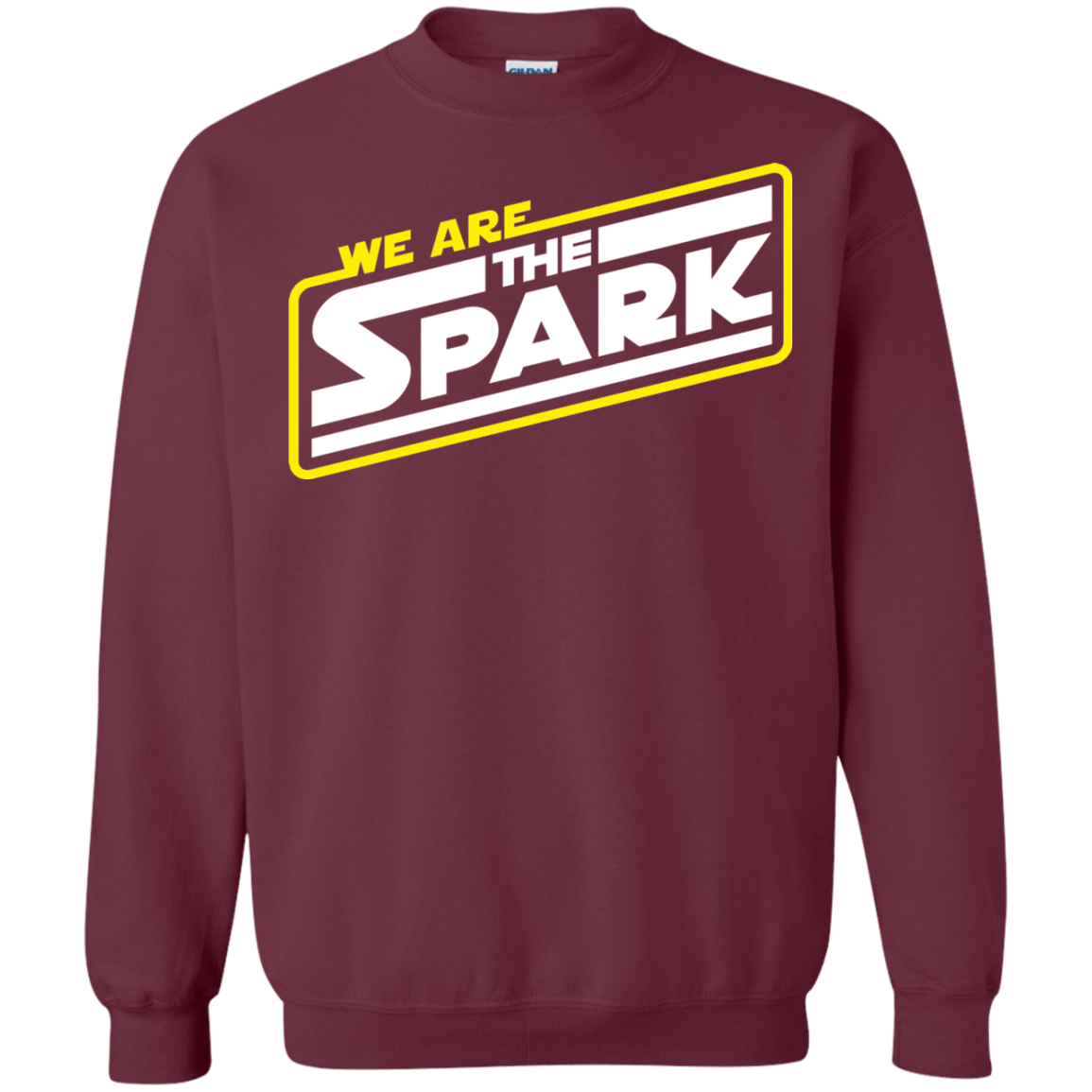 Sweatshirts Maroon / S The Spark Crewneck Sweatshirt