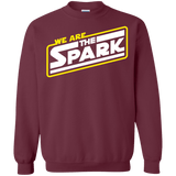Sweatshirts Maroon / S The Spark Crewneck Sweatshirt