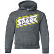 Sweatshirts Dark Heather / YS The Spark Youth Hoodie