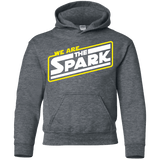 Sweatshirts Dark Heather / YS The Spark Youth Hoodie