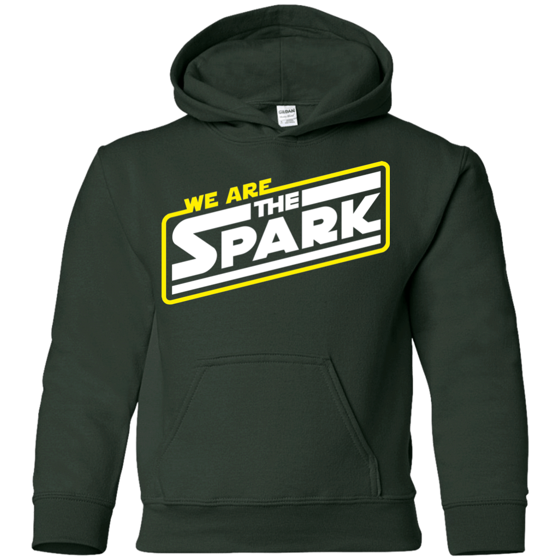 Sweatshirts Forest Green / YS The Spark Youth Hoodie