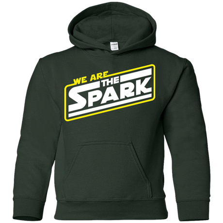 Sweatshirts Forest Green / YS The Spark Youth Hoodie