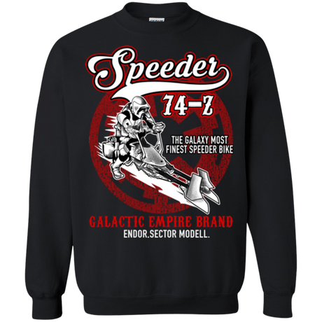 Sweatshirts Black / Small The Speeder Crewneck Sweatshirt