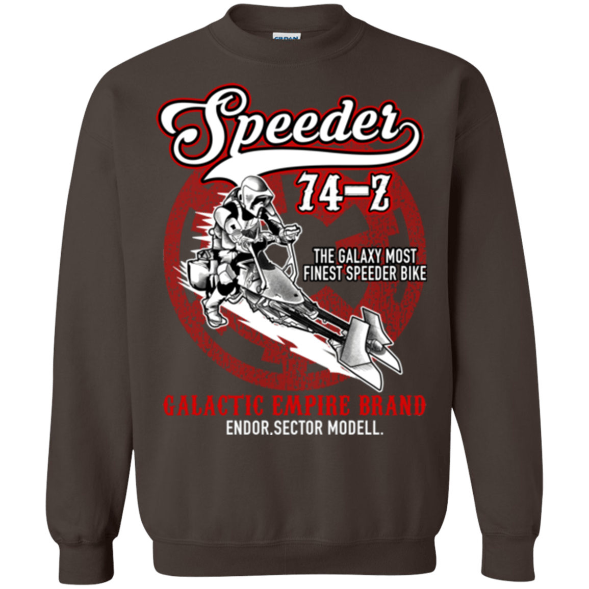 Sweatshirts Dark Chocolate / Small The Speeder Crewneck Sweatshirt