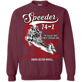 Sweatshirts Maroon / Small The Speeder Crewneck Sweatshirt