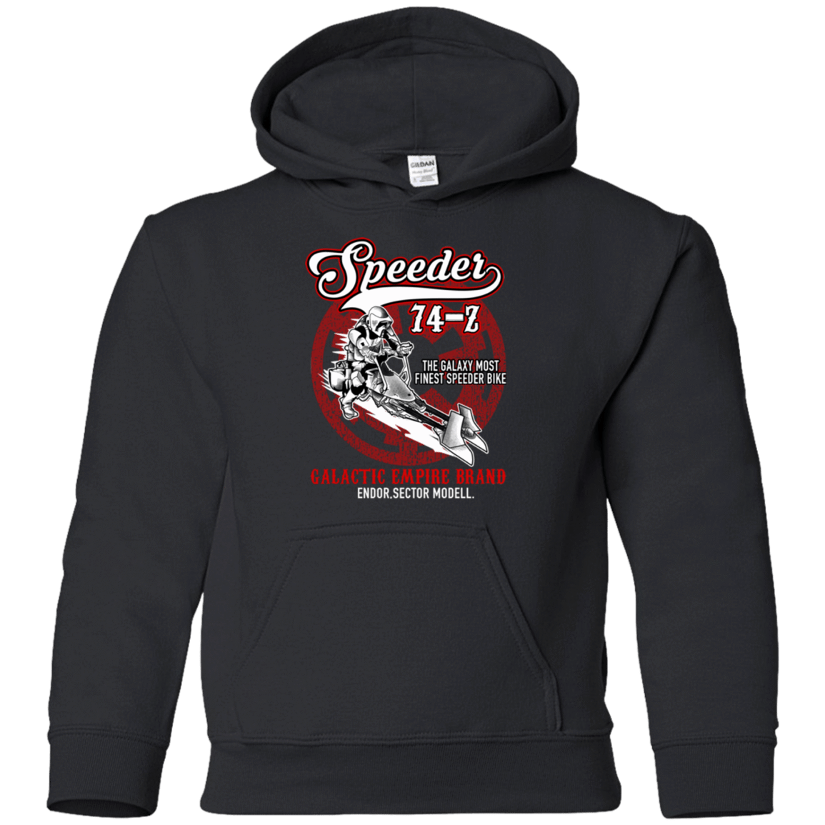 Sweatshirts Black / YS The Speeder Youth Hoodie