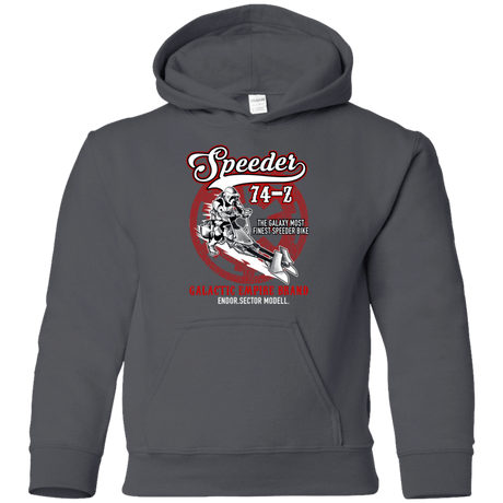 Sweatshirts Charcoal / YS The Speeder Youth Hoodie