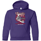 Sweatshirts Purple / YS The Speeder Youth Hoodie