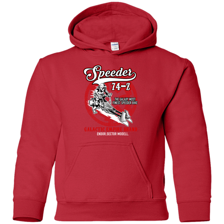 Sweatshirts Red / YS The Speeder Youth Hoodie