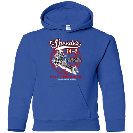 Sweatshirts Royal / YS The Speeder Youth Hoodie